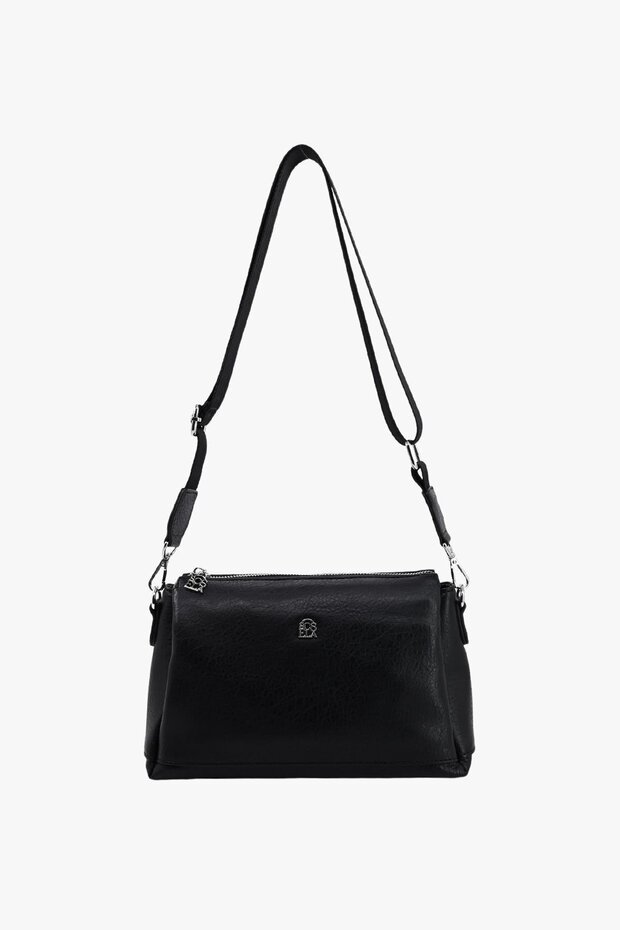 67-7166 Women's Black Crossbody Bag