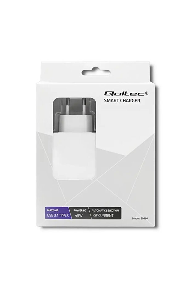 45W USB-C alb - 5