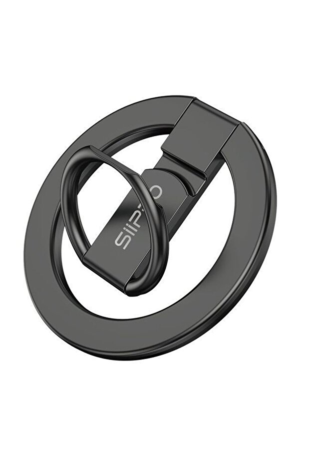 Siipro MagSafe Grip Ring Stand Titanium Grey - 1