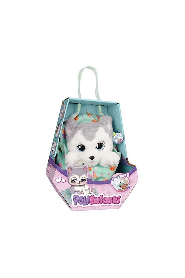 Psitulaski - Husky interactiv de pluș - 1