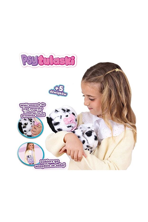 Psitulaski - Husky interactiv de pluș - 3