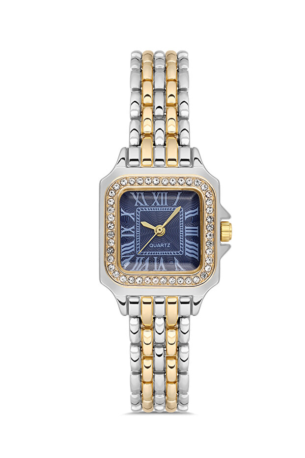 Women's Square Stone Minimal Wristwatch Tctsr008111S0533