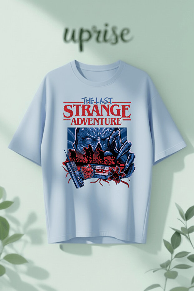 The Last Strange Adventure Printed Cotton Oversize T-Shirt