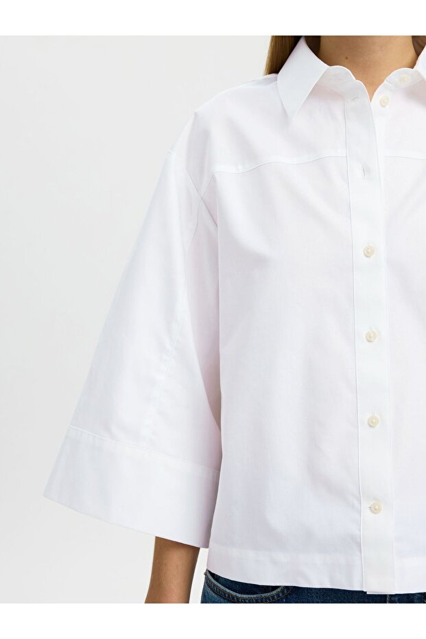 Kurzarmhemd Boxy Fit - 5