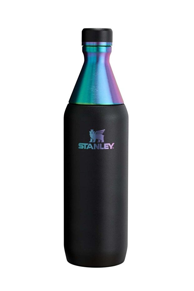 Stanley All Day Slim Bottle 20oz Leakproof Twist Lid Insulated Stainless Steel Water Bottle - Azure