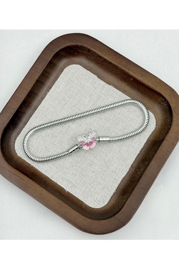 Steel P*Ndora Bracelet