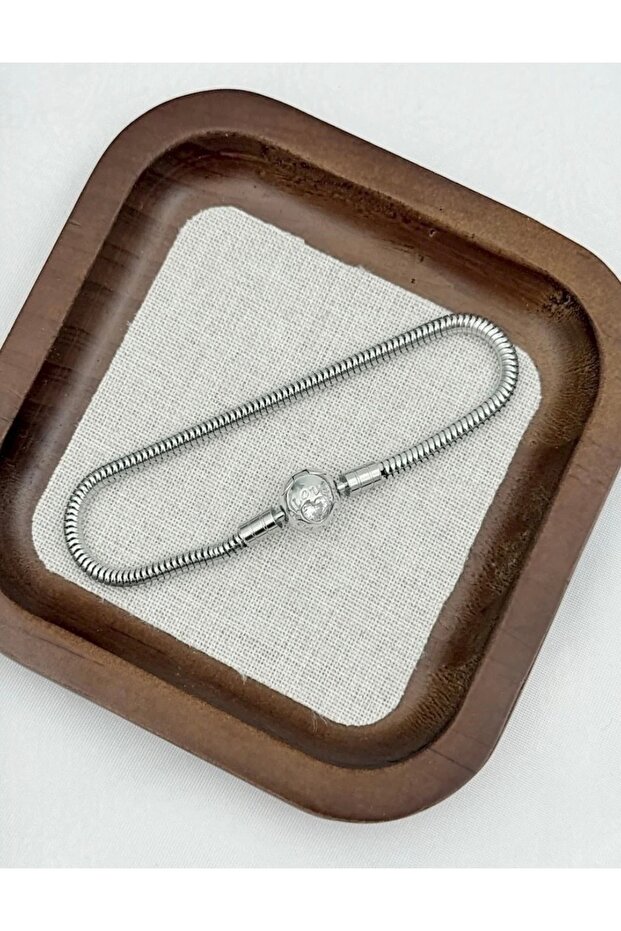 Steel P*Ndora Bracelet