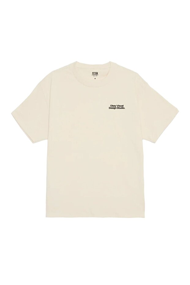 VISUAL DESIGN STUDIO TEE CREAM M - 1