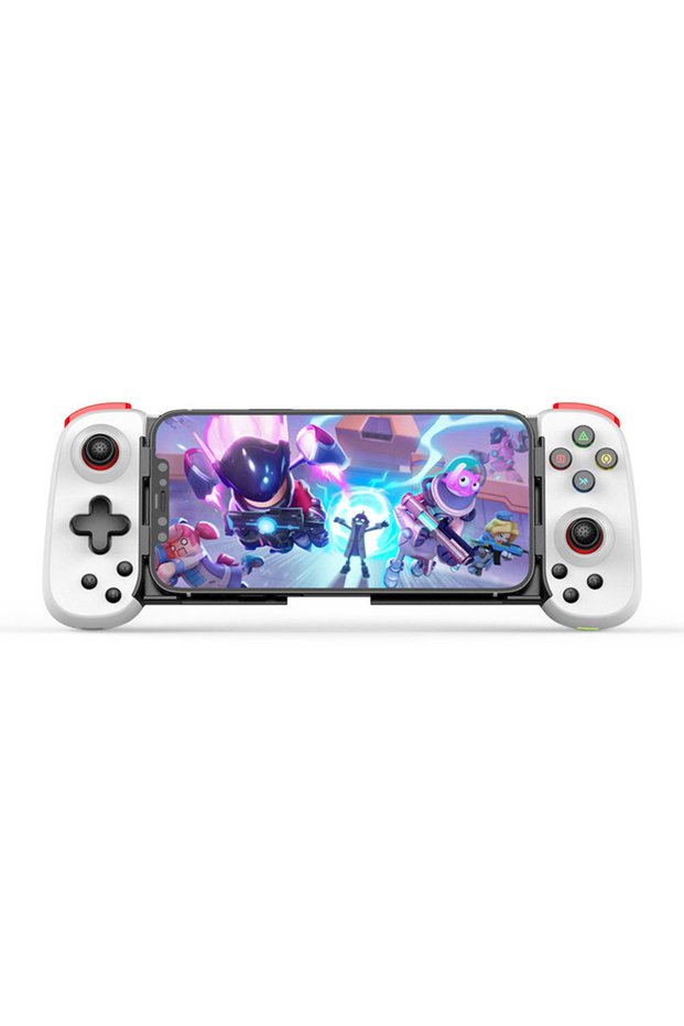 Controller gaming, Techsuit, D6 DP, Telefoane, Wireless, White