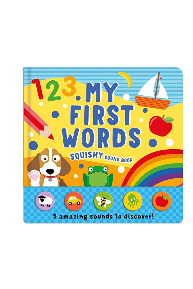 Press/Play Silicon Sound Book - First Words