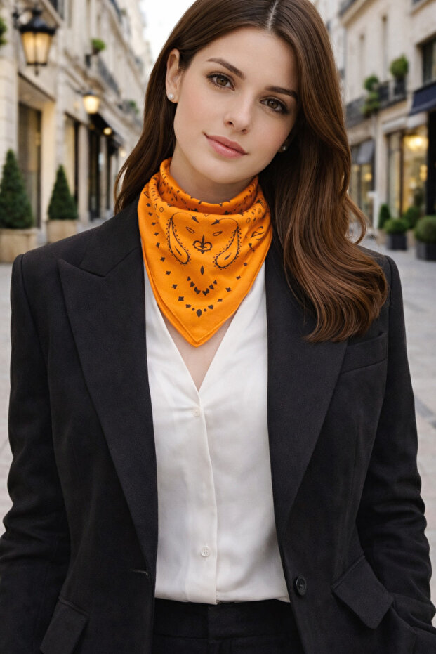 إترو نمط عرقي بلون واحد 50x50 سم