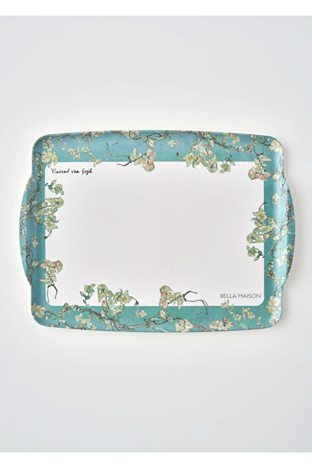 Van Gogh Almond Blossom Melamine Tray Blue (42X31 cm)
