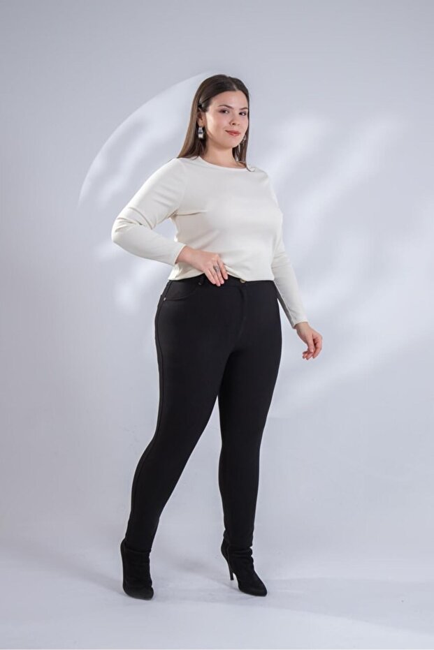 Women's Plus Size Stockholm Pants Black
