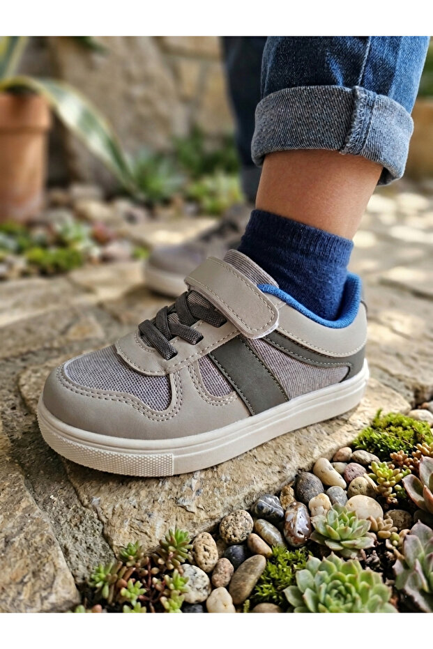 Tivox 2010 Gray Daily Comfortable Boys' Shoes