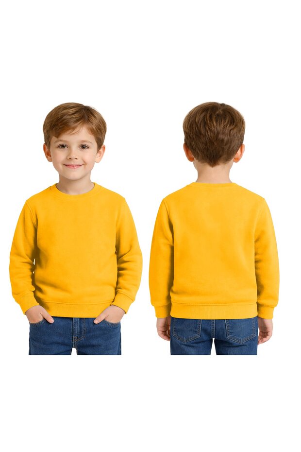 2-Thread Seasonal Children's Sweatshirt Without Embellishments