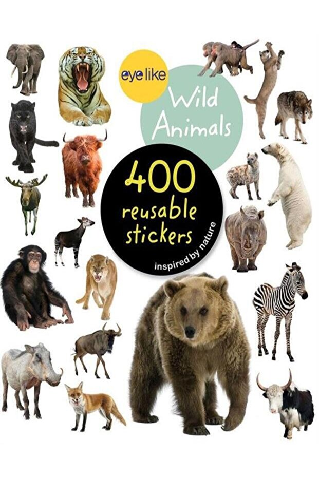 Eyelike Stickers: Wild Animals