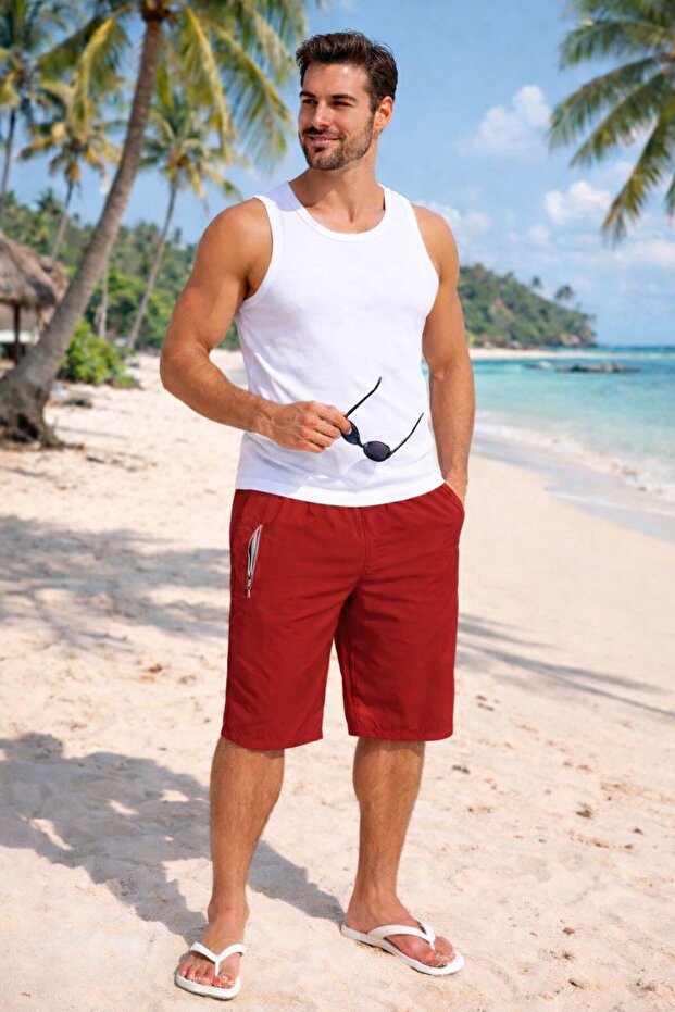 Men's Swim Shorts & Short Capri-Bermuda Pants