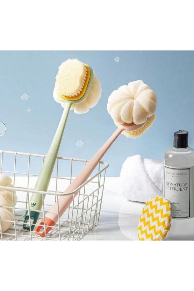 2-in-1 Fiber Bath Brush