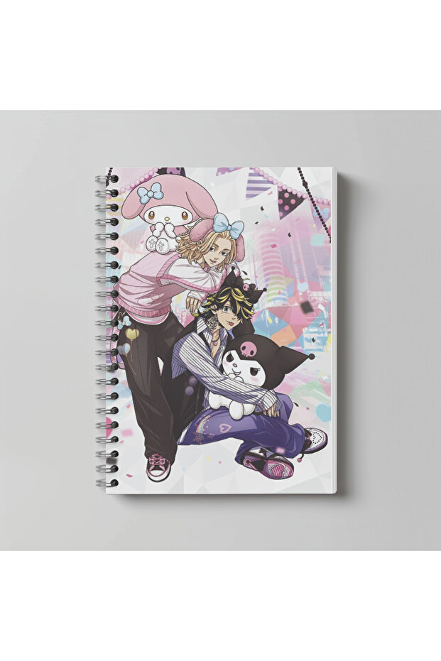 Tokyo Revengers Anime A4 Size Spiral Notebook 60 Sheets