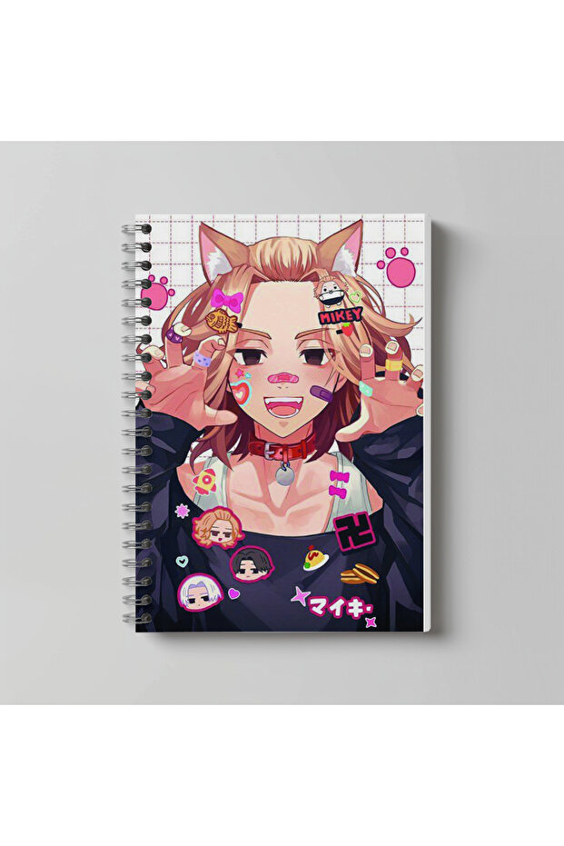 Tokyo Revengers Anime A4 Size Spiral Notebook 60 Sheets