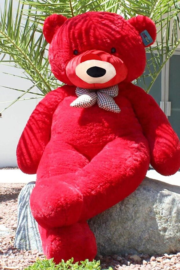 180-190 cm Giant Boy Cute Plush Bear with Bow Tie - Special Gift for Lover, Spouse, or Friend