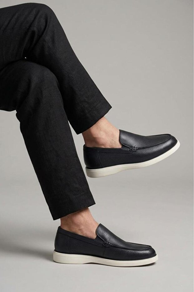 5570 Men's Genuine Leather Loafer Shoes