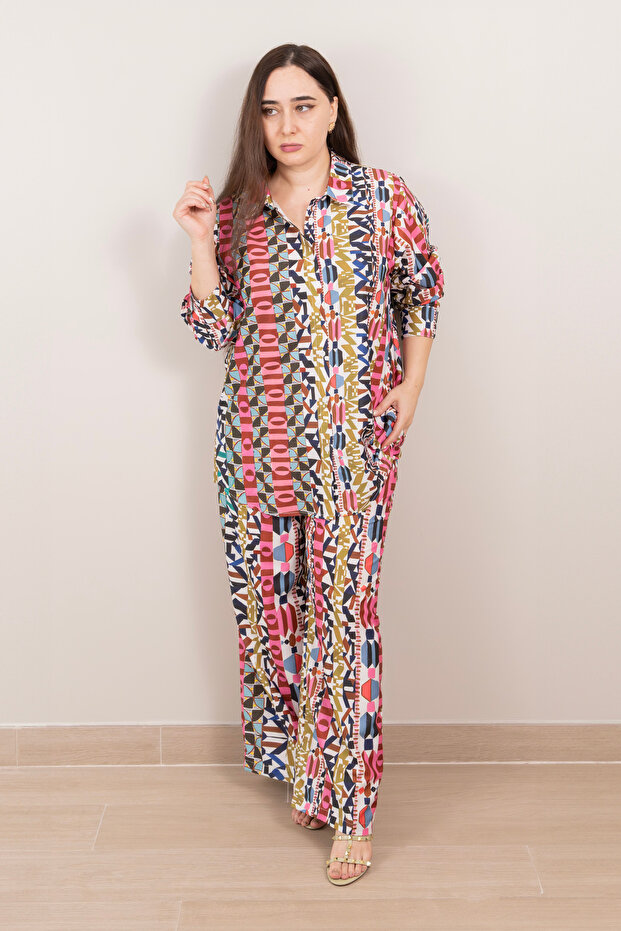 Multicolor Geometric & Abstract Co-Ord Set