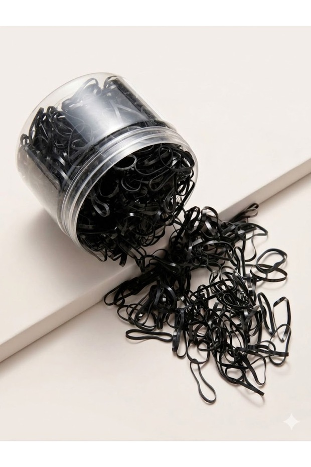 Ultra Flexible Unbreakable Hair Braiding Elastic 100 Pieces
