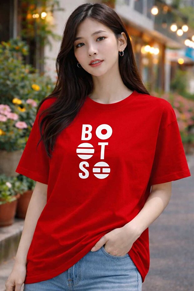 تيشيرت كبير الحجم مطبوع عليه Arirang World Tour BTS