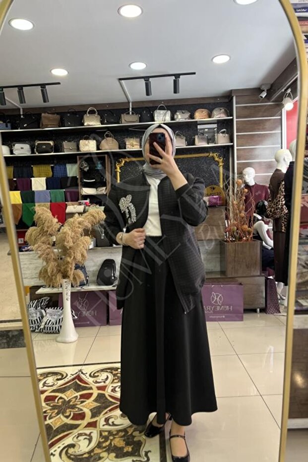 Scuba Flared Skirt