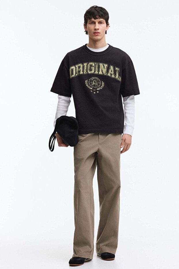 Printed Loose Fit T-shirt
