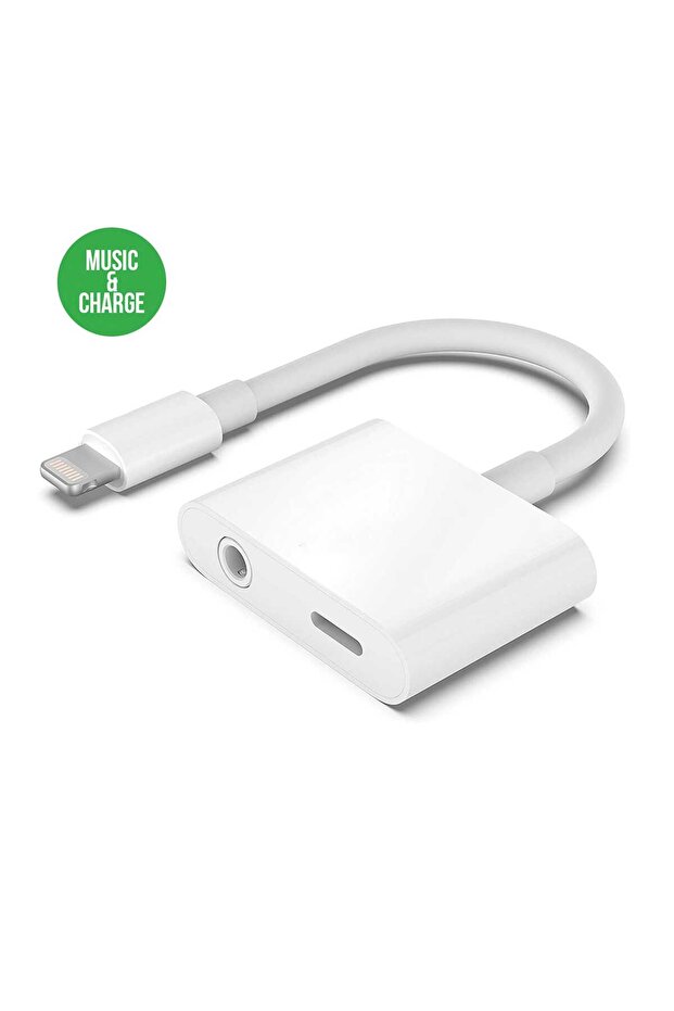 Lightning to 3.5mm Headphone Jack Adapter Aux Adapter