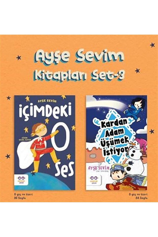 Ayşe Sevim Kitapları 3 (2 Kitap Set) İçimdeki O Ses & Kardan Adam Üşümek İstiyor