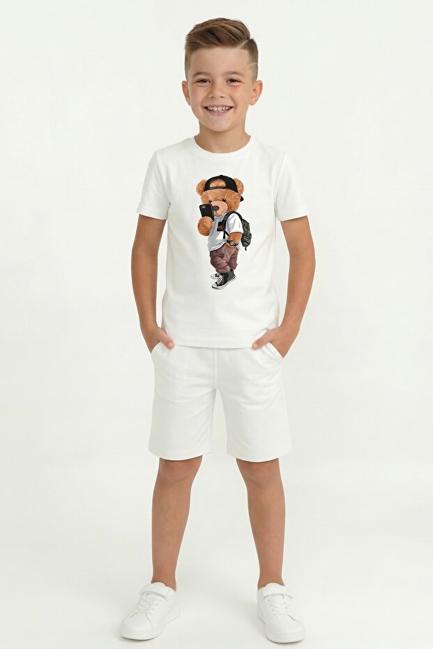 Boy's Printed Double Set B2 - 2