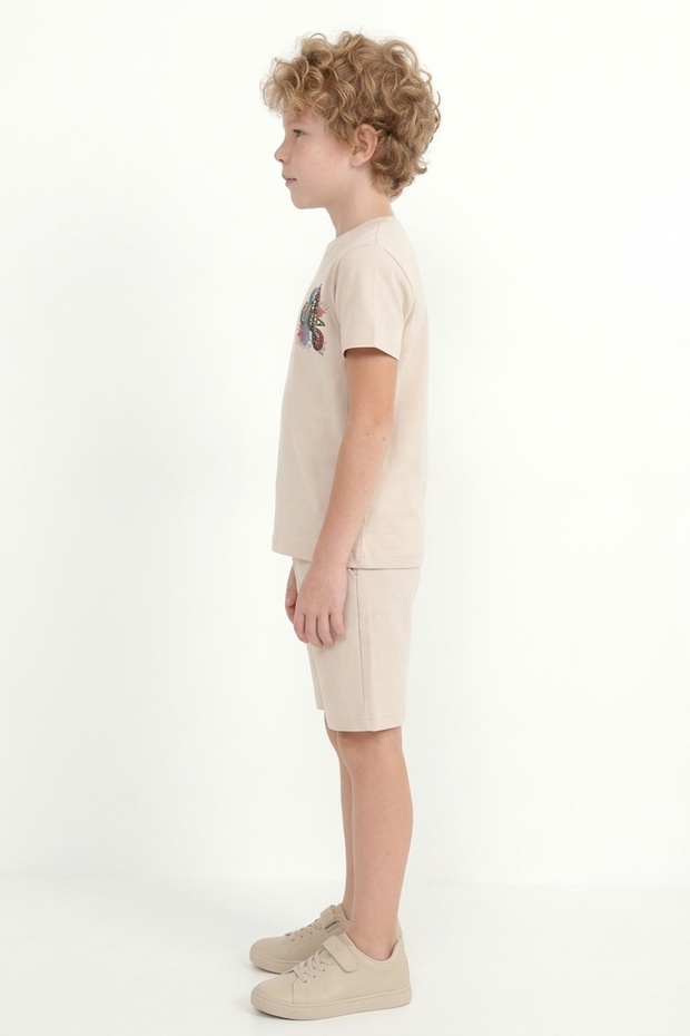 Boy's Printed Double Set B4 - 3