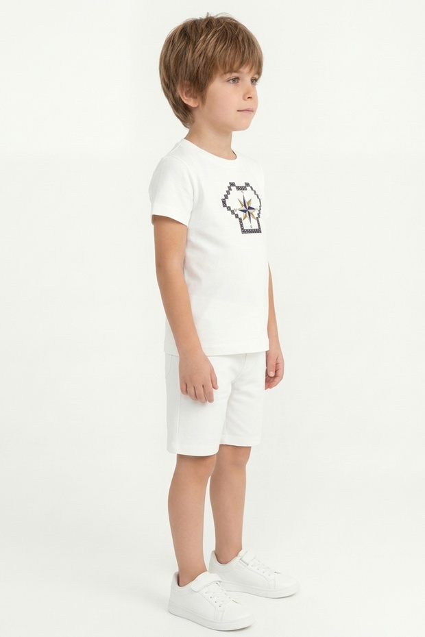 Boy's Printed Double Set B3 - 3