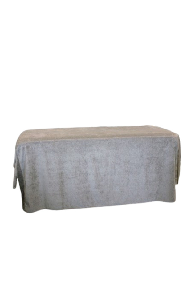 Massage Bed Cover Towel, Four Sides Closed, Flat, with No Holes on the Top