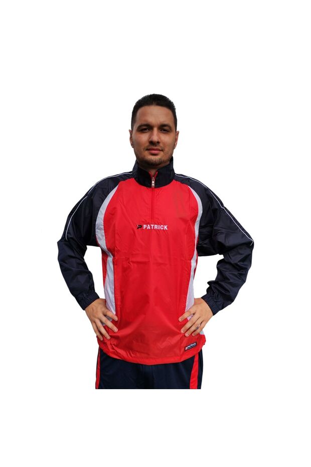 Jacheta ploaie PATRICK, BLEUMARIN-ROSU, 2XL JP2 - 1