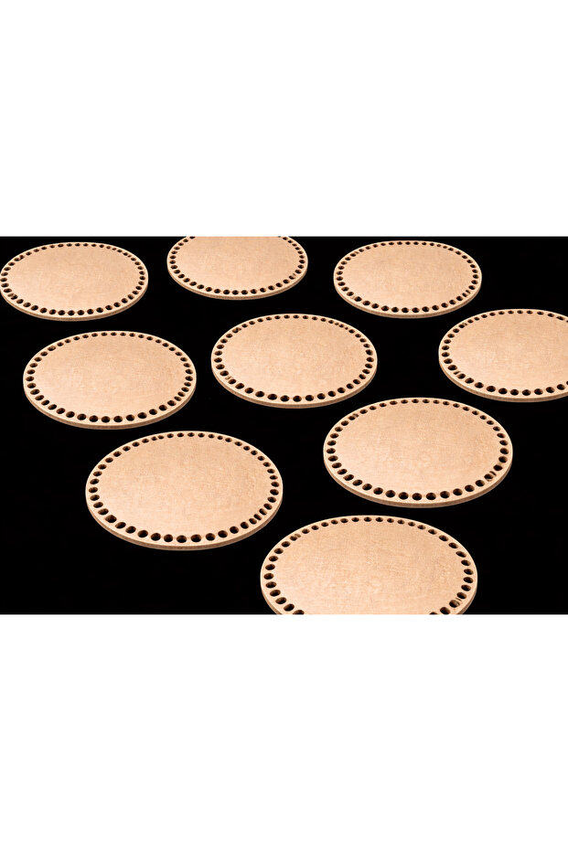 5 Pieces of Bag Mold 20 cm Diameter 3 mm Mdf