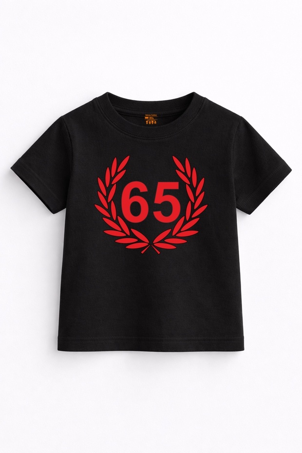 Van 65 Asalet – City Series Children's T-Shirt with Wreath Detail