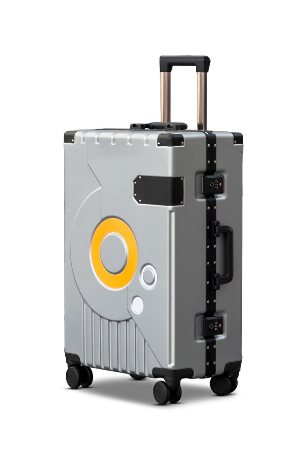 Hard Shell Aluminum Frame 24 Inch (20-25kg) Luggage TSA Lock, Travel Hook, Suitcase