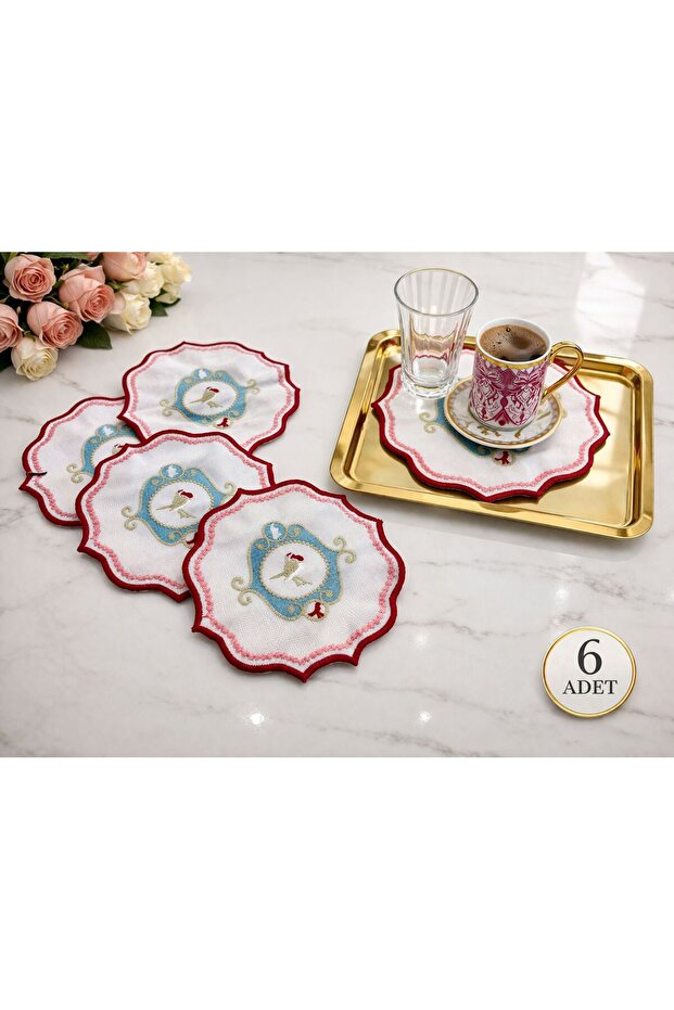 6 Item Presentation Napkin, Cocktail Napkin, Coffee Side Presentation Napkin, Presentation, Coaster