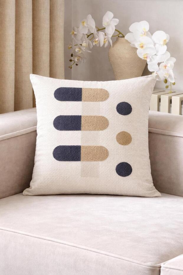غطاء وسادة كلاسيكي بنمط الزهور مقاس 43x43 بتصميم عصري أنيق