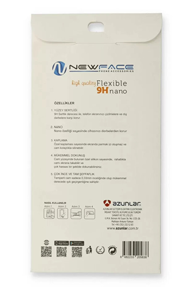 Newface Apple iPhone 13 Mini 6D Matte Ceramic Ghost Nano Screen Protector - 3