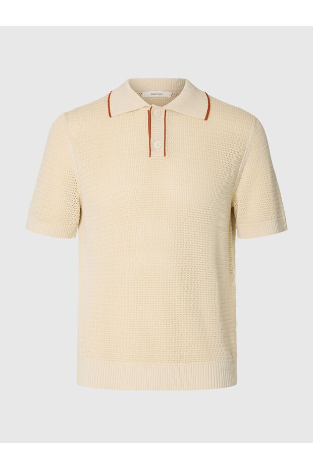 Polohemd aus Strick Kurzarm - 2