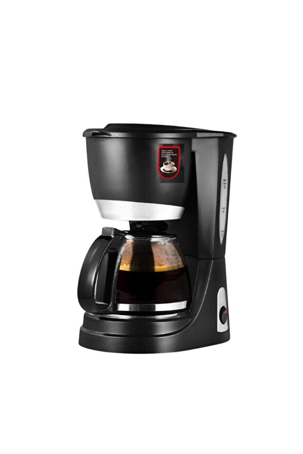 0.6L Coffee Maker Machine 550-650W Drip Brewer with Glass Carafe One Touch Compact Design