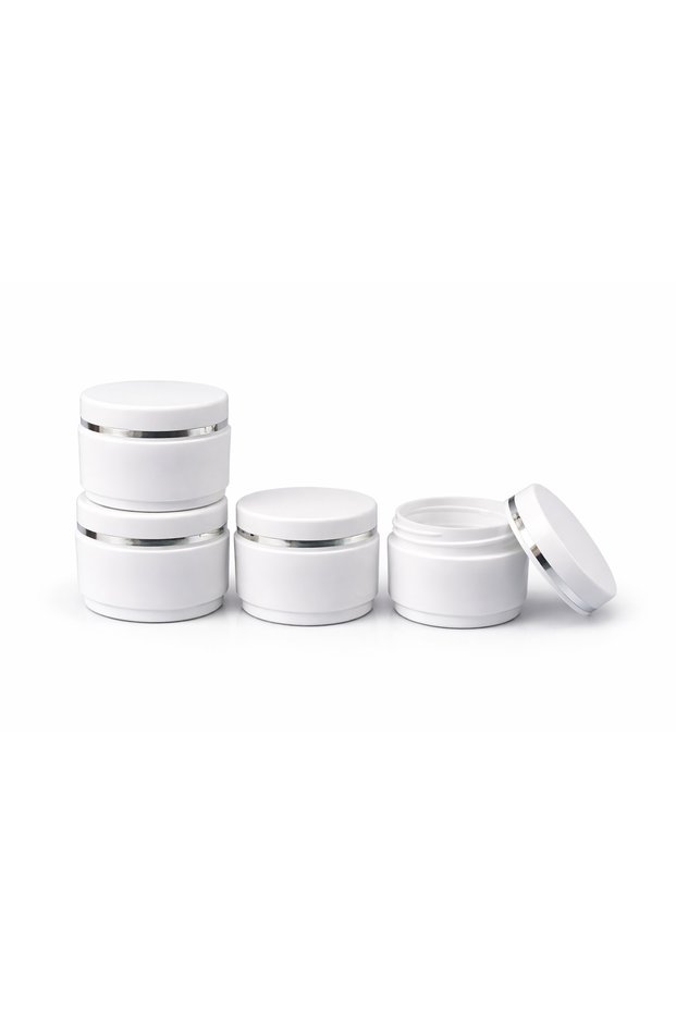 Luxury Striped 25 Ml Mini Empty Pomade-cream-cosmetic Box 10 Pieces