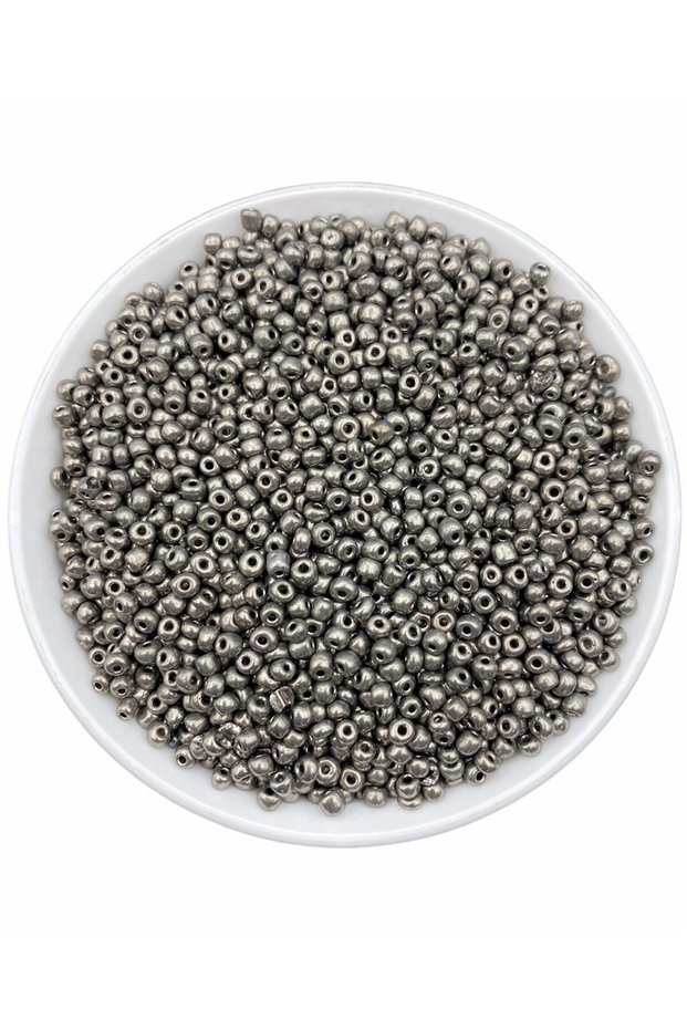 50 Grams of Smoked Color Glass Sand Beads, Jewelry Making Beads