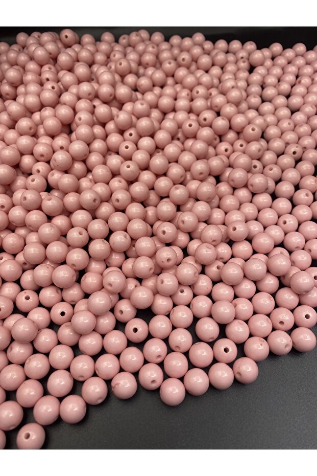 100gr Opaque Round Light Pink Color 10mm Ball Model Acrylic Beads,Bag Bead (~ 175pcs)