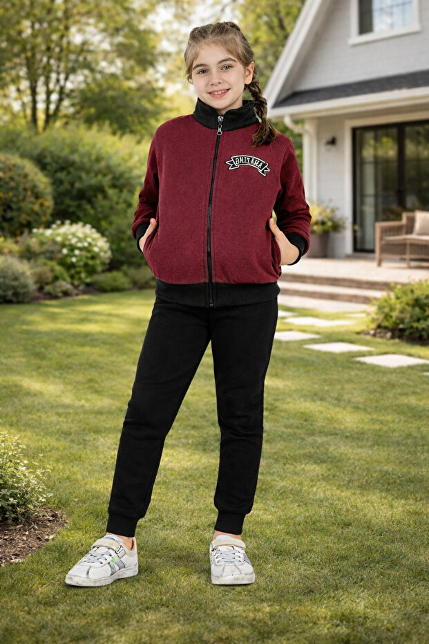 GIRL'S Tracksuit Set CHARTED 2 YARN